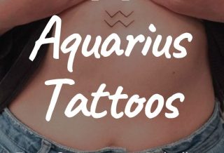 55 Unique and Gorgeous Aquarius Tattoos with Meanings