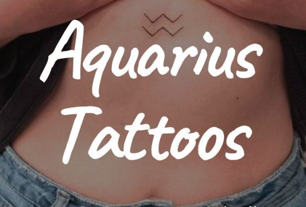 55 Unique and Gorgeous Aquarius Tattoos with Meanings