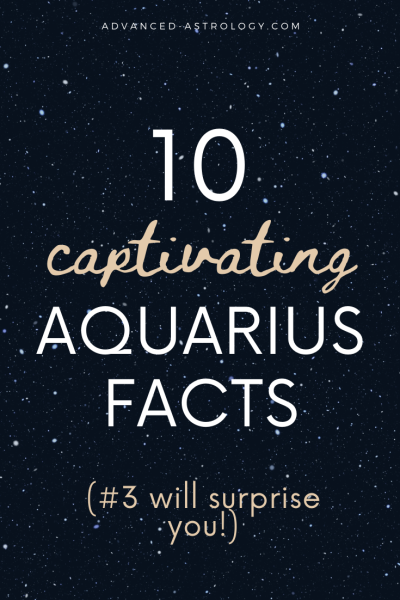 Aquarius Zodiac Facts: 10 Truths About This Astrology Sign in the Horoscope