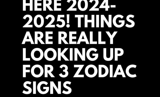 Winter Is Here 2024- 2025! Things Are Really Looking Up For 3 Zodiac Signs