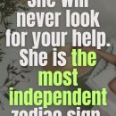 She will never look for your help. She is the most independent zodiac sign with a strong gut feeling