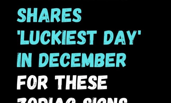 Astrologer Shares ‘Luckiest Day’ In December For These Zodiac Signs