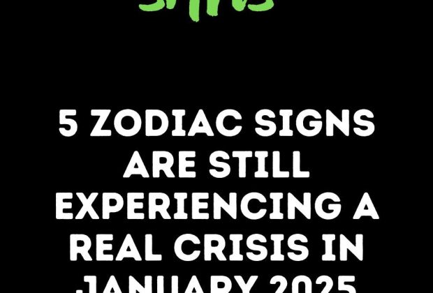 5 Zodiac Signs Are Still Experiencing A Real Crisis In January 2025