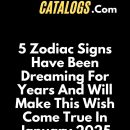 5 Zodiac Signs Have Been Dreaming For Years And Will Make This Wish Come True In January 2025