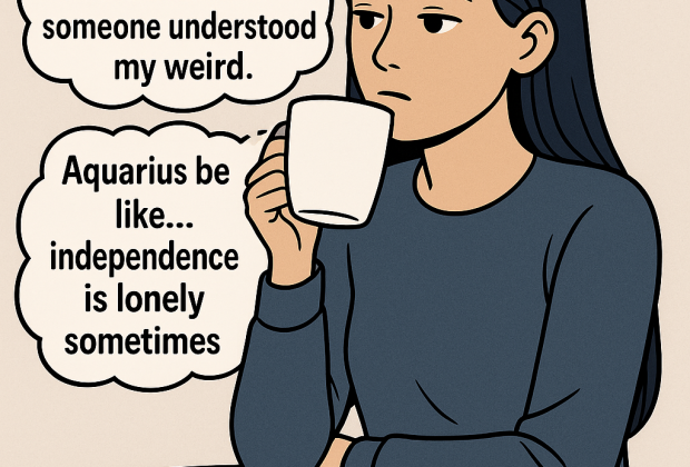 Aquarius Be Like I don't need anyone.