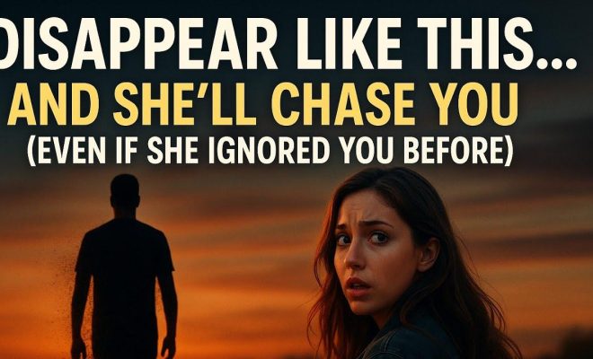 The Psychology Behind Disappearing to Attract Her